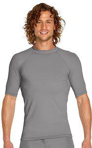 Rash Guard Short Sleeve - Grey Rash Guard Short Sleeve - Grey