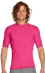 Rash Guard Short Sleeve - Pink Rash Guard Short Sleeve - Pink