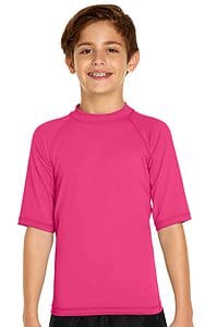 Rash Guard Short Sleeve - Pink Rash Guard Short Sleeve - Pink