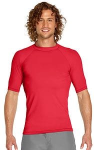 Rash Guard Short Sleeve - Red Rash Guard Short Sleeve - Red