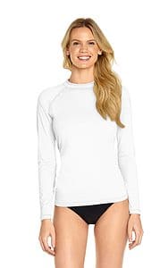Rash Guard Long Sleeve – White Rash Guard Long Sleeve – White