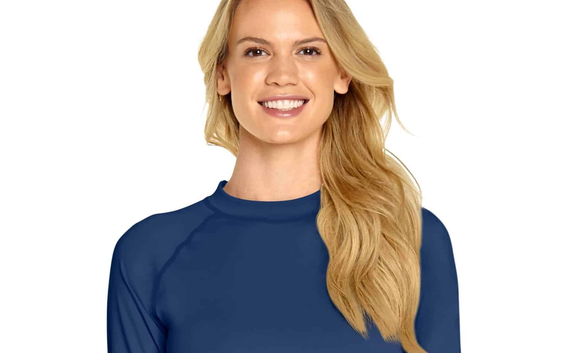 Rash Guard Long Sleeve Navy Wet Effect, Inc.