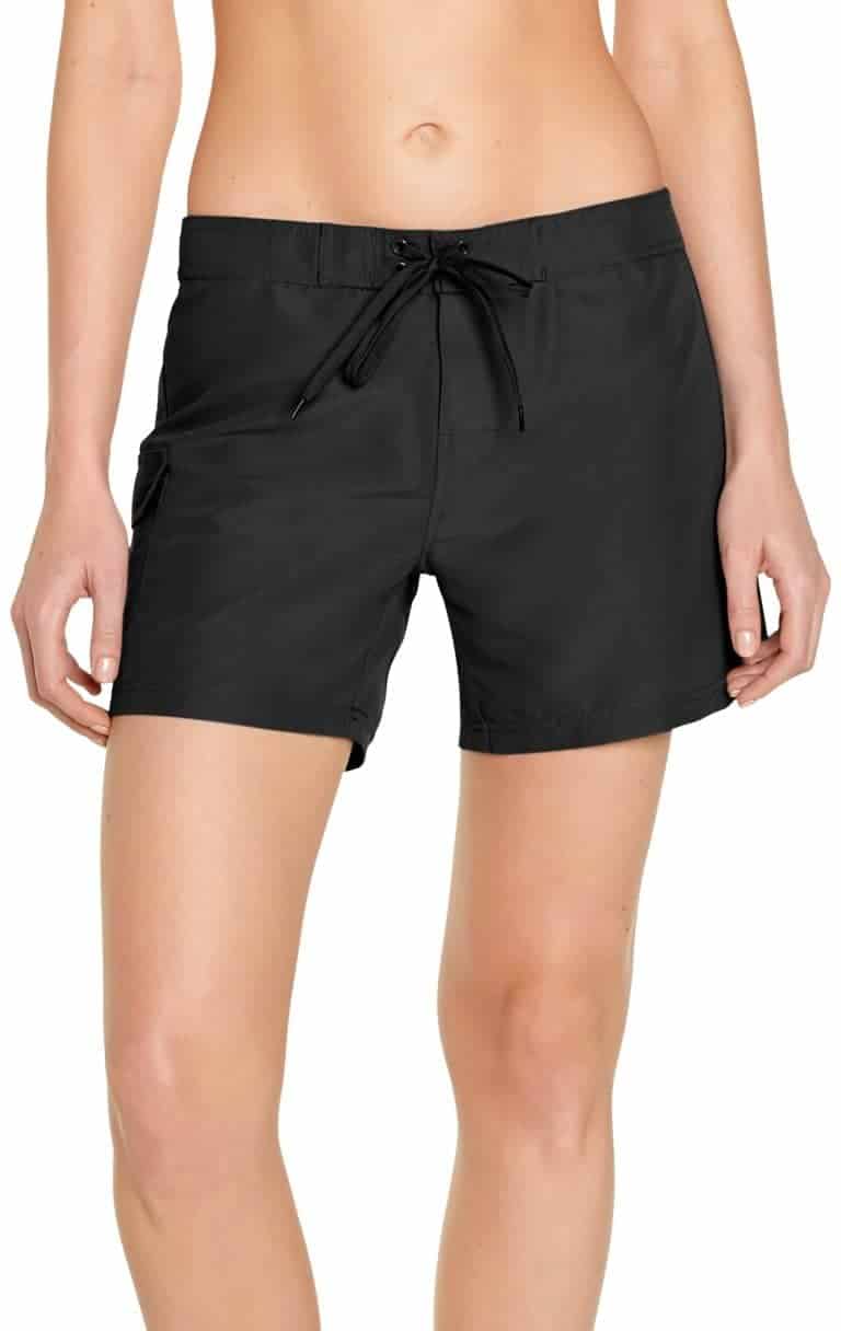 Women's Cargo Board Short - Black - Wet Effect, Inc.