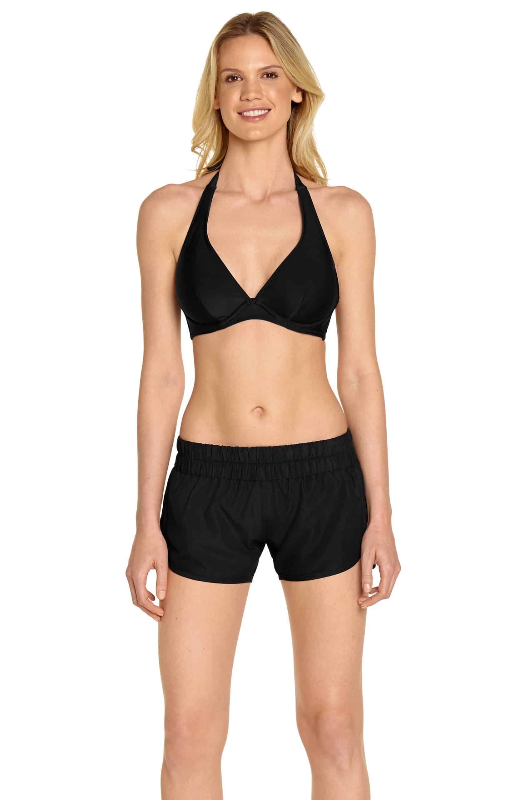 Women's Swim Short - Black - Wet Effect, Inc.