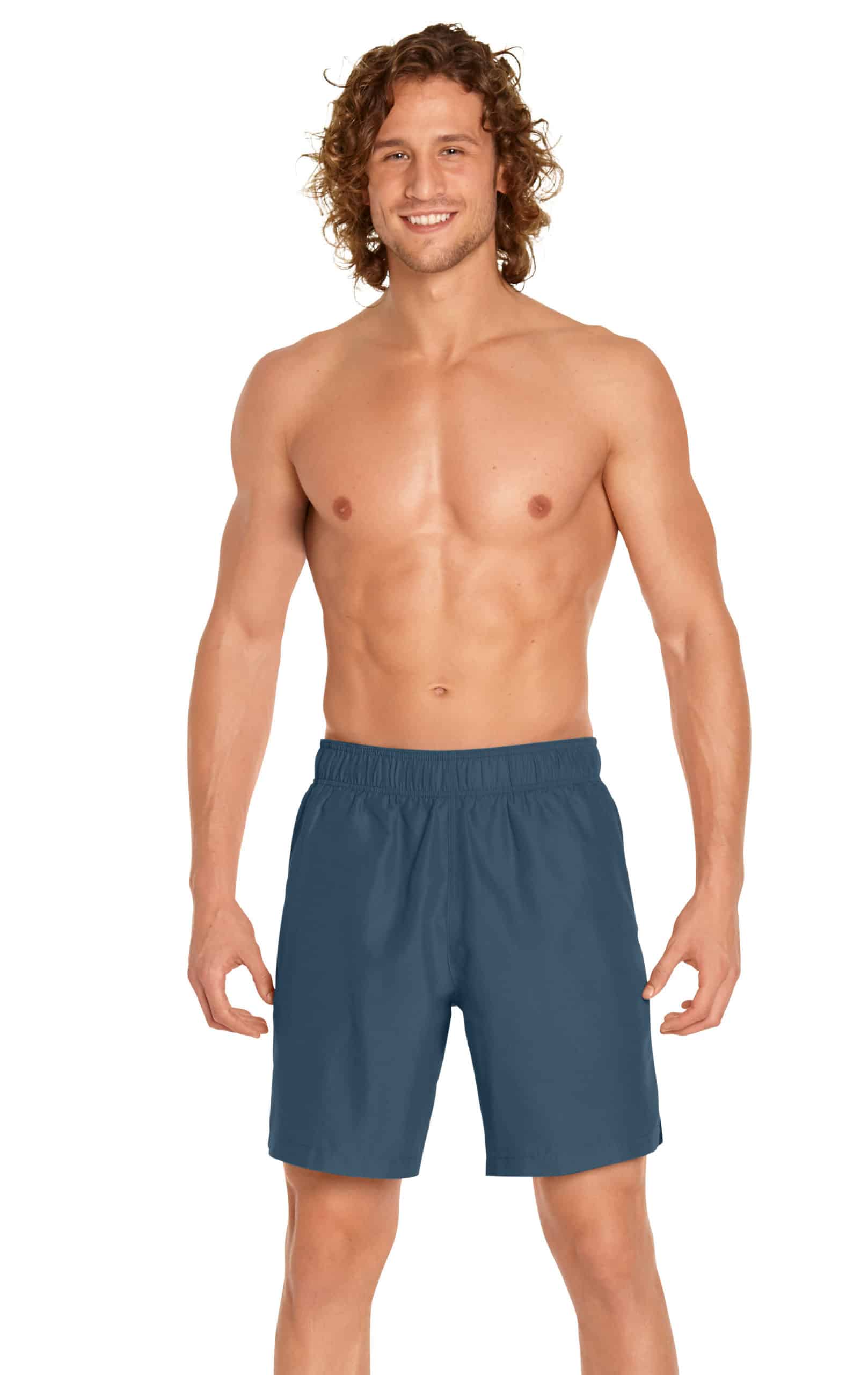 Men s Volley Swim Trunk Slate Wet Effect Inc