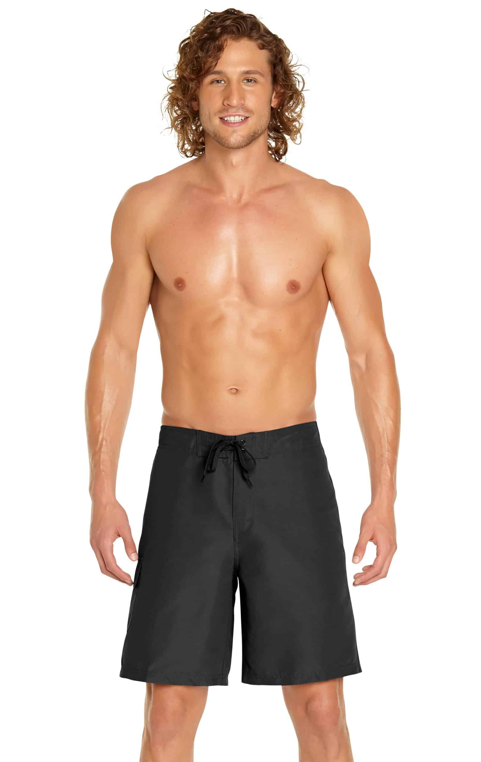 Pivot Men's Board Shorts | Black | Cargo Pocket