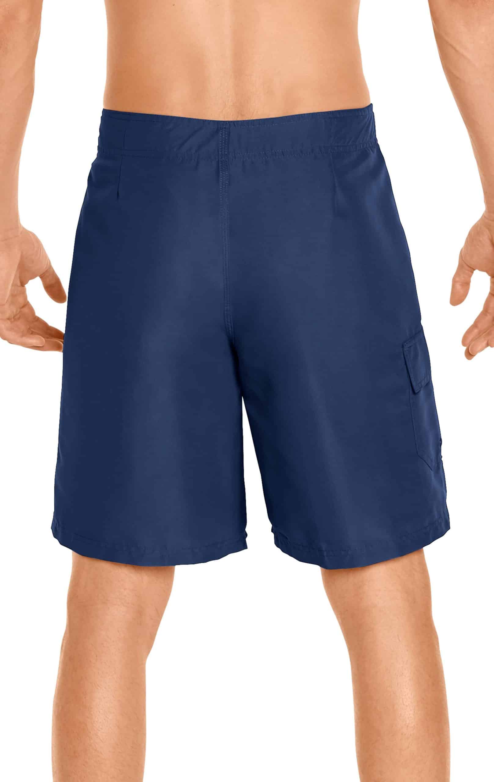 Men's Navy Swim Trunks