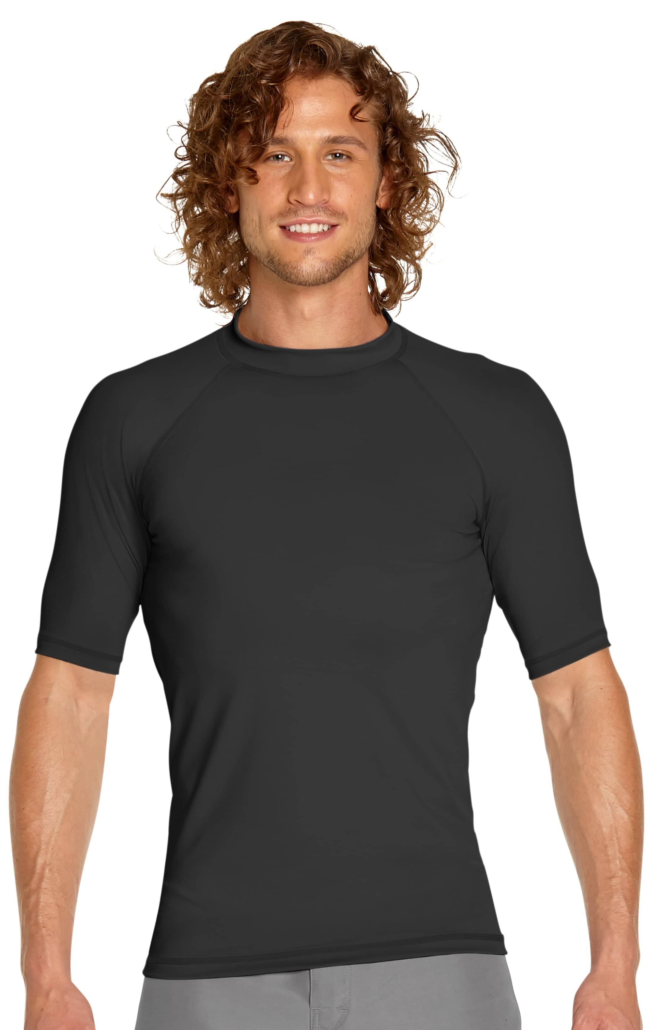 Download Rash Guard Short Sleeve - Black - Wet Effect, Inc. Rash guards