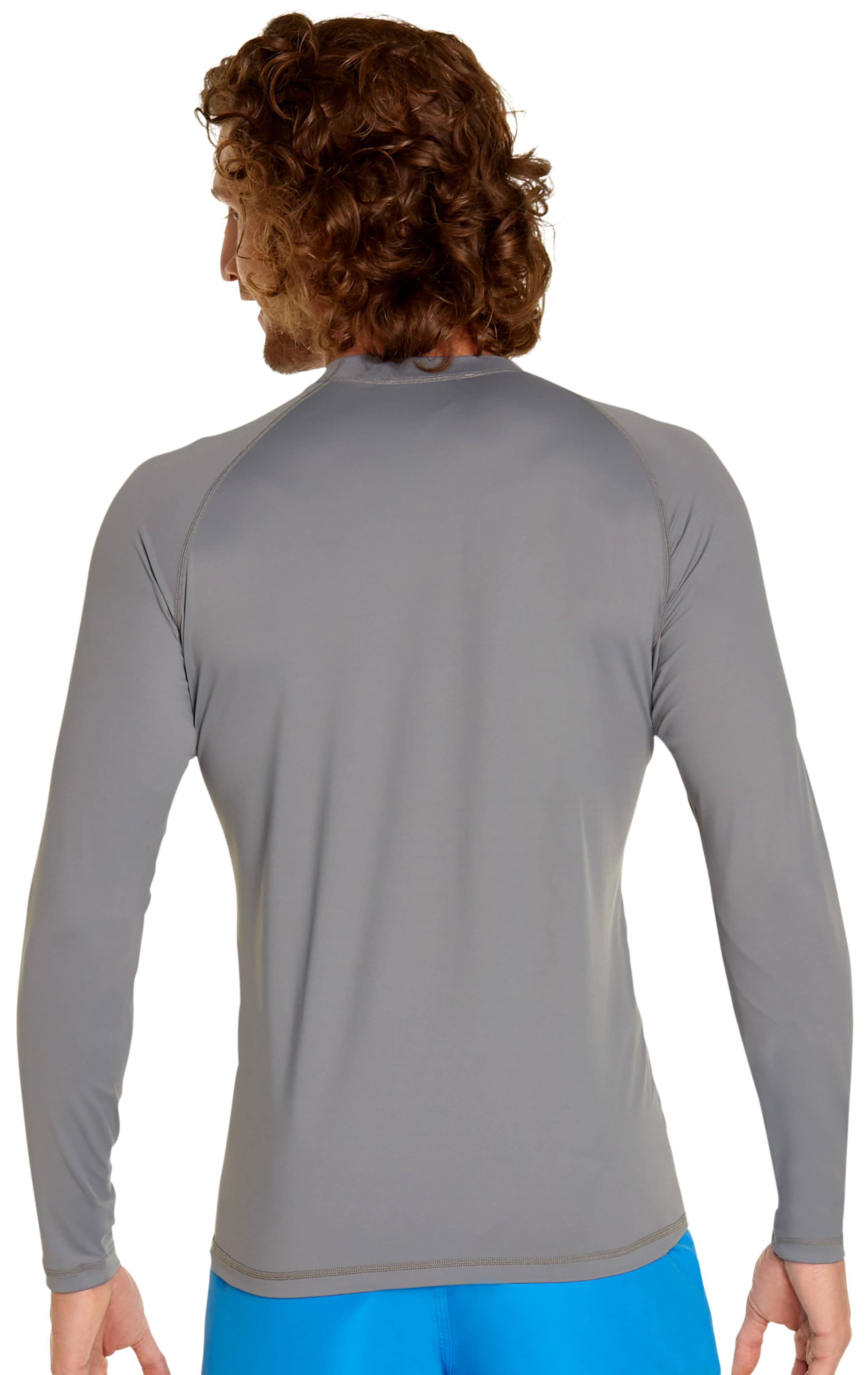 Rash Guard Long Sleeve Grey Wet Effect, Inc.