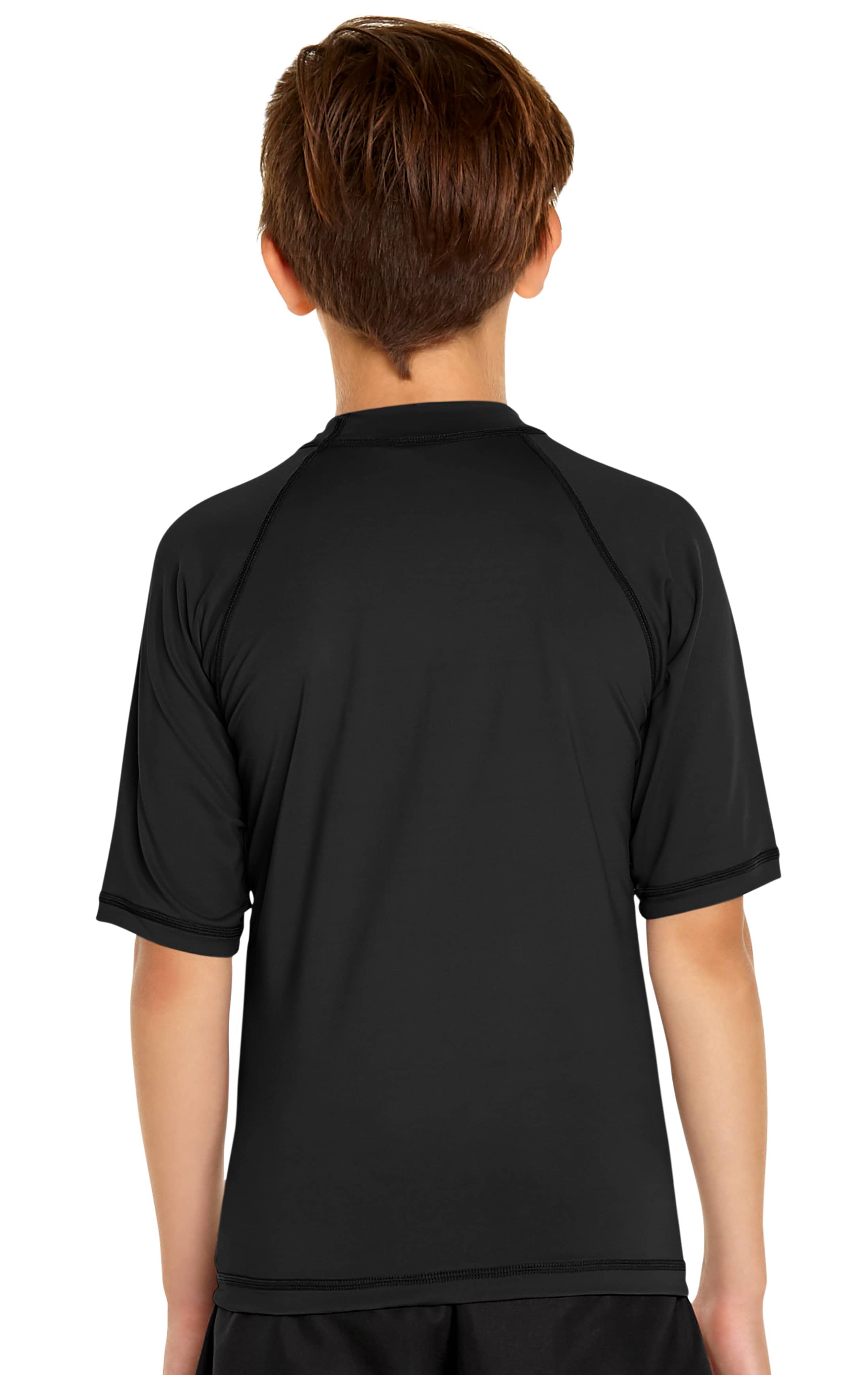 Rash Guard Short Sleeve Black Wet Effect, Inc.
