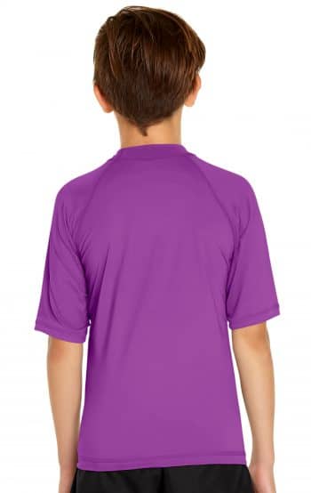 Rash Guard Short Sleeve - Purple