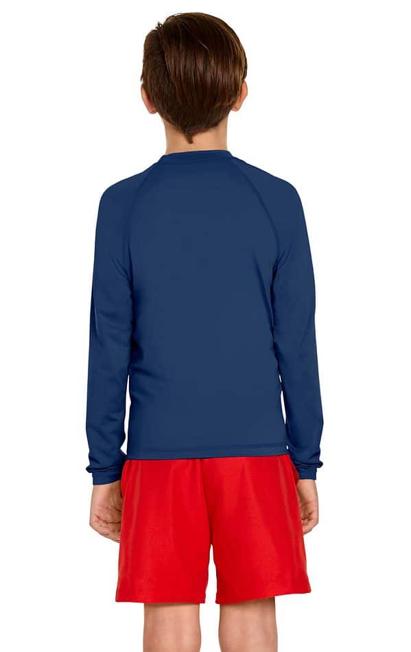 Boy's Volley Swim Trunk - Red - Image 4
