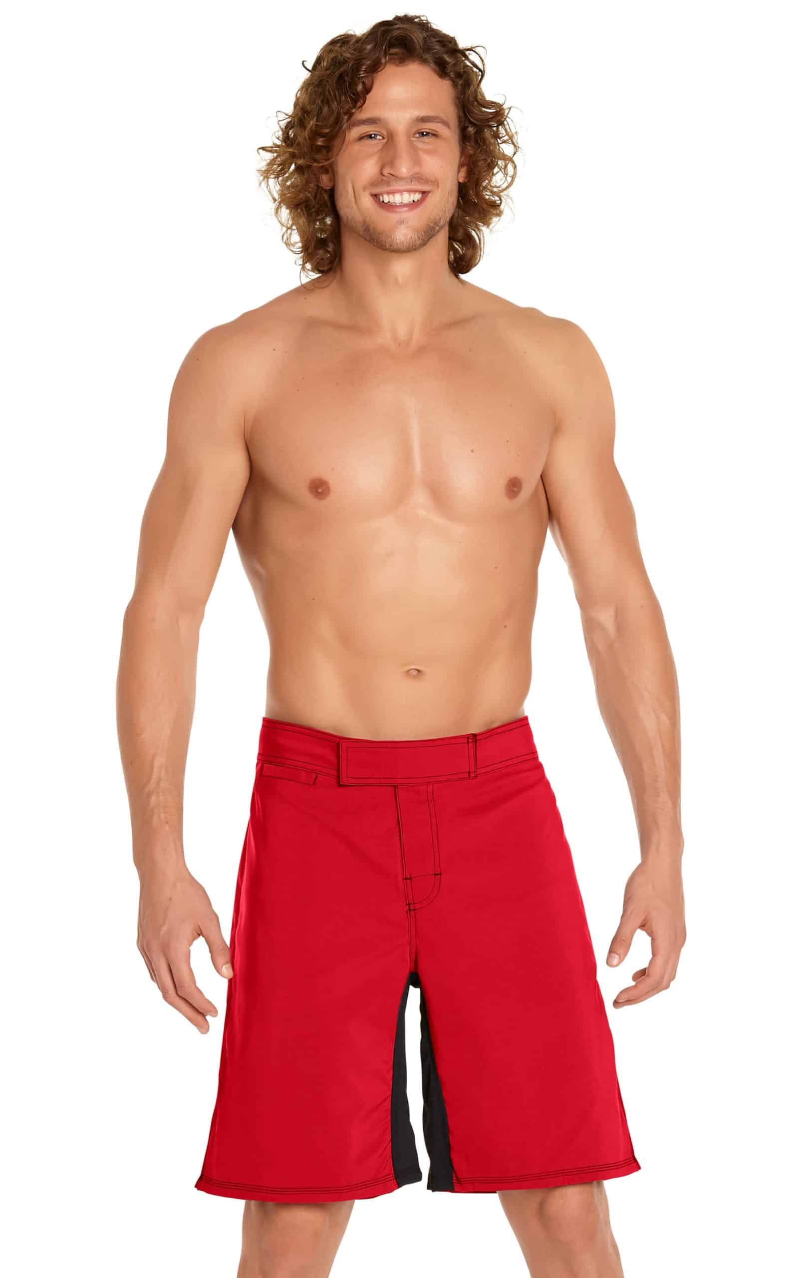 Cross-Training Short - Red - Wet Effect 