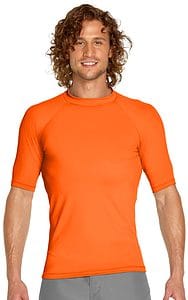 Rash Guard Short Sleeve - Orange