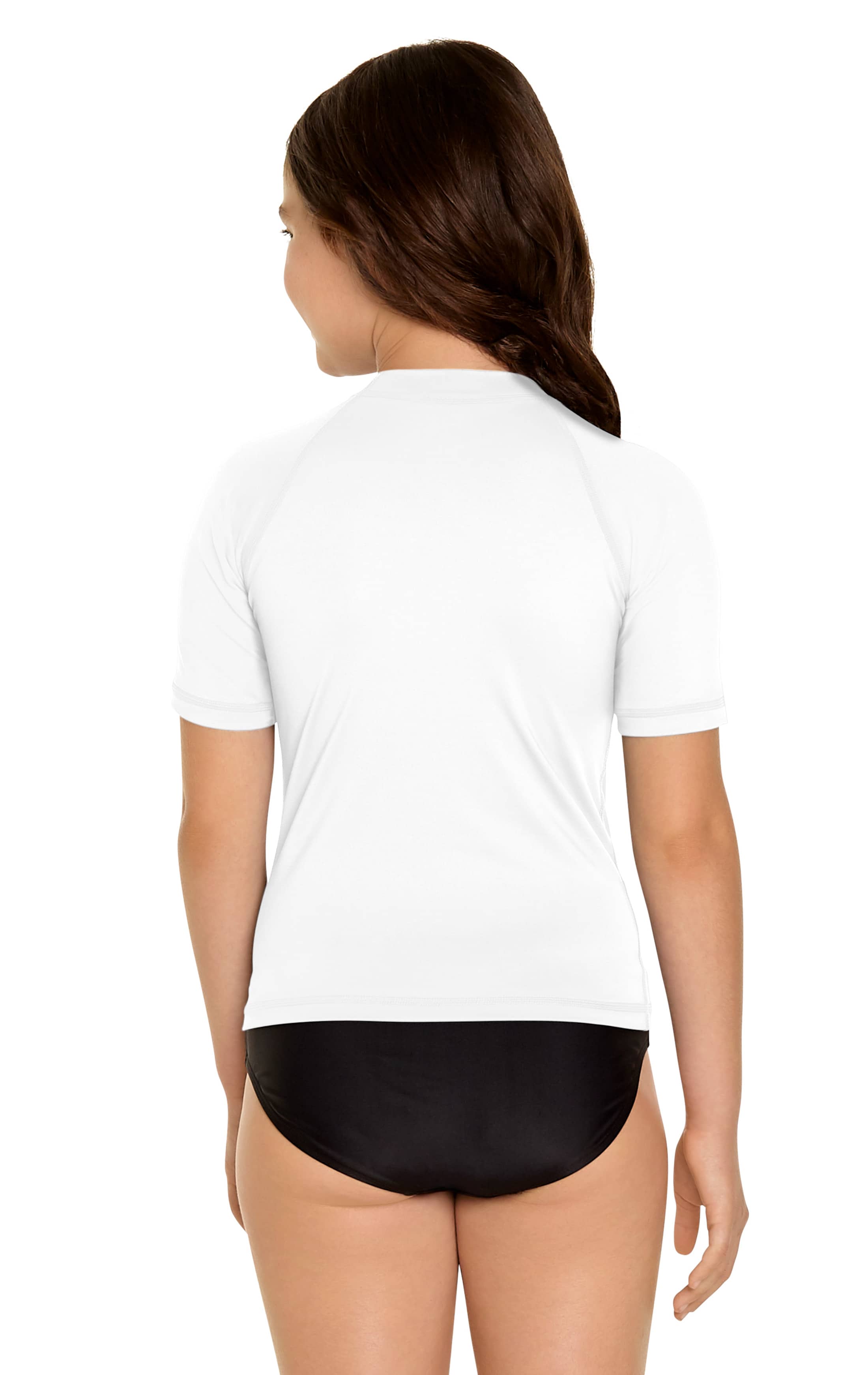 white zip rash guard
