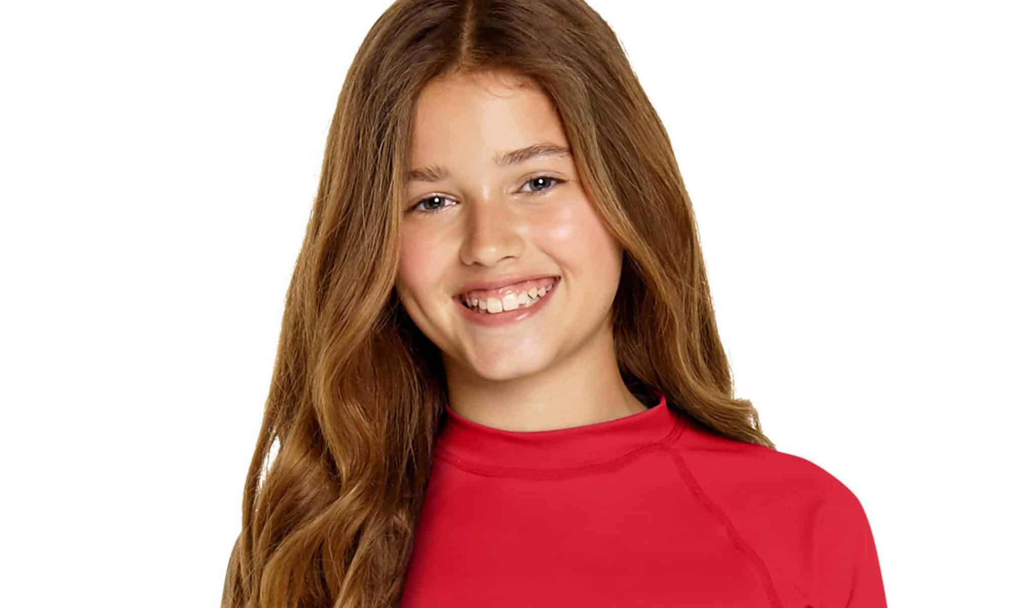 Rash Guard Long Sleeve Red Wet Effect, Inc.