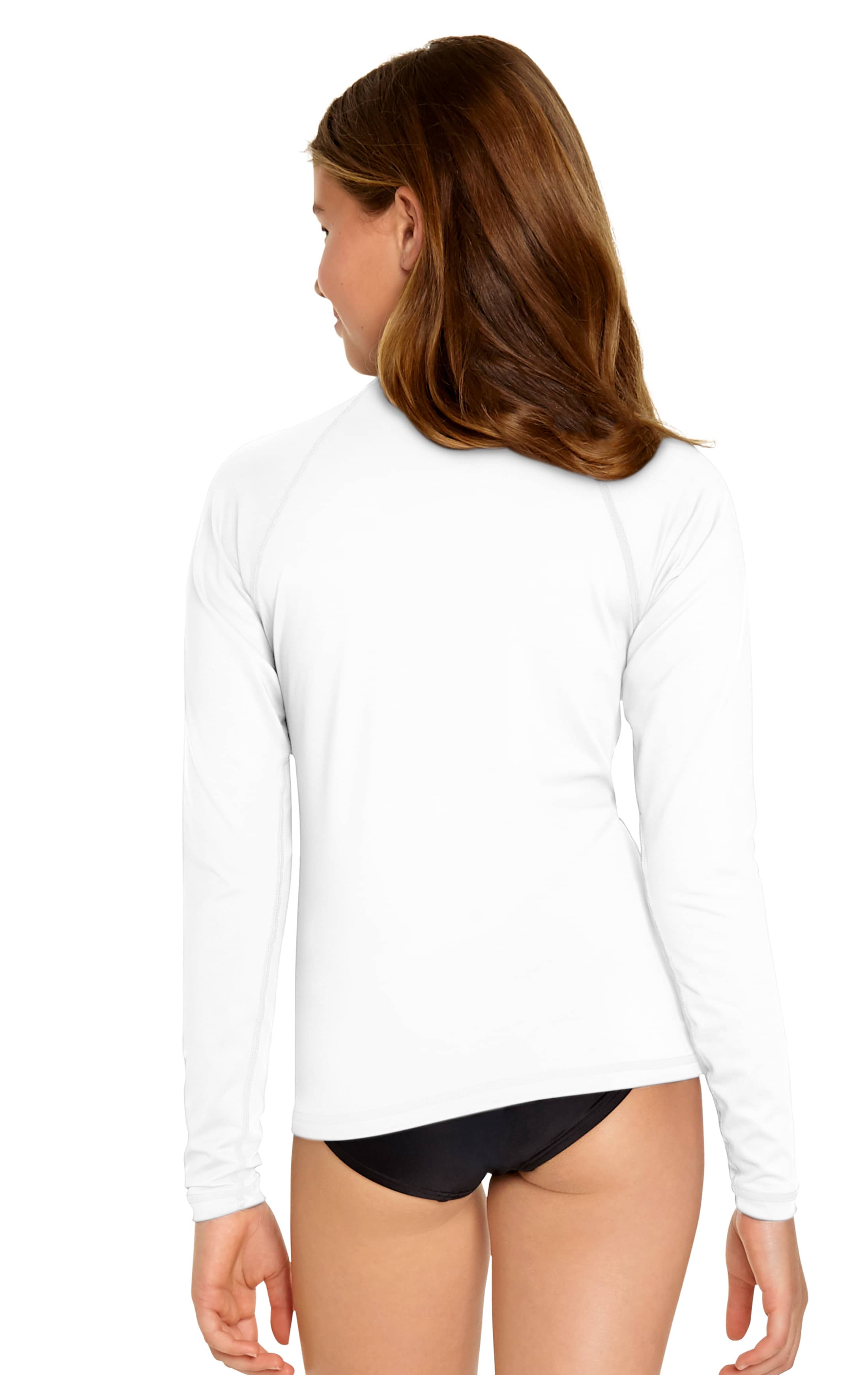 Rash Guard Long Sleeve White Wet Effect, Inc.
