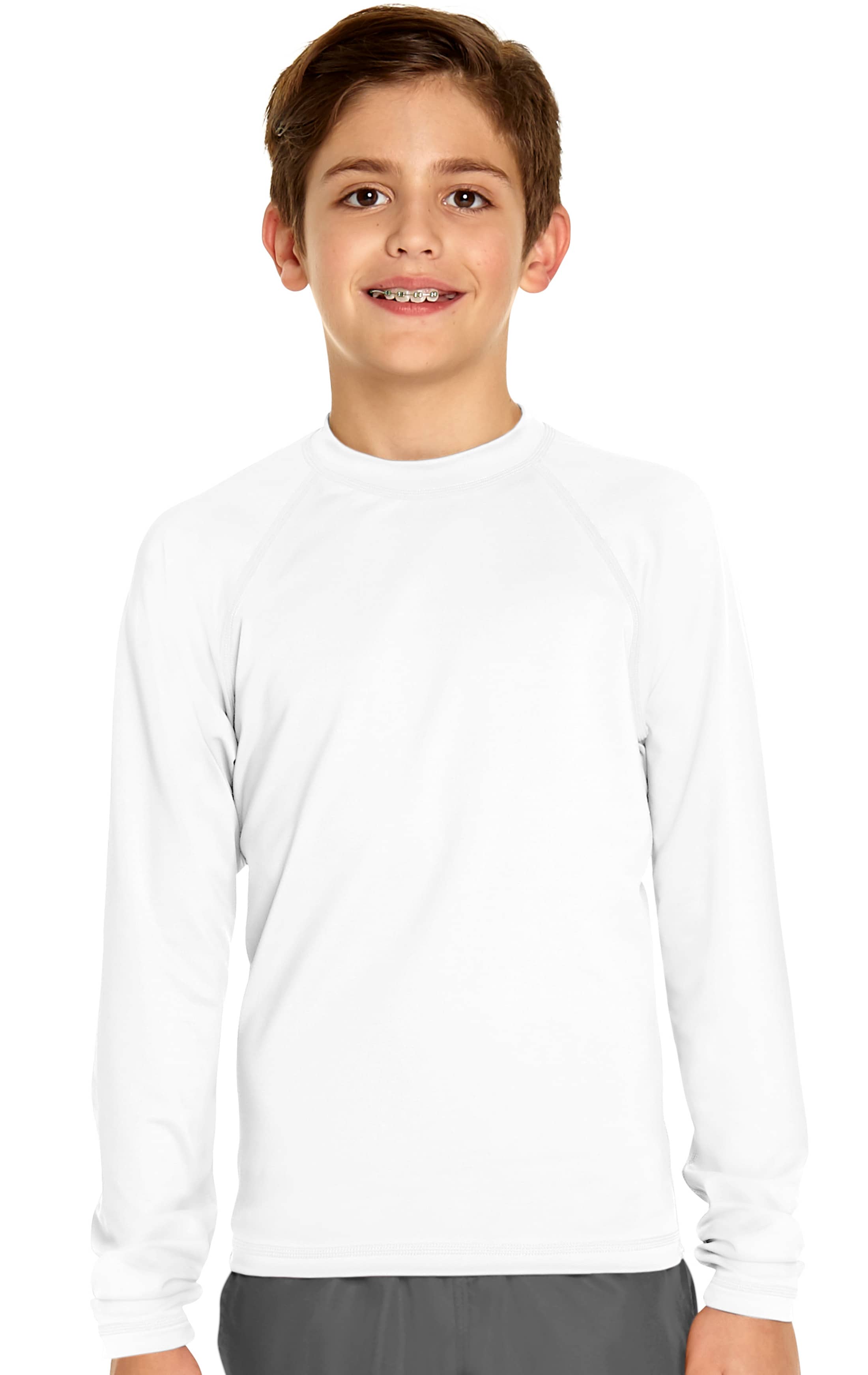Rash Guard Long Sleeve White Wet Effect, Inc.