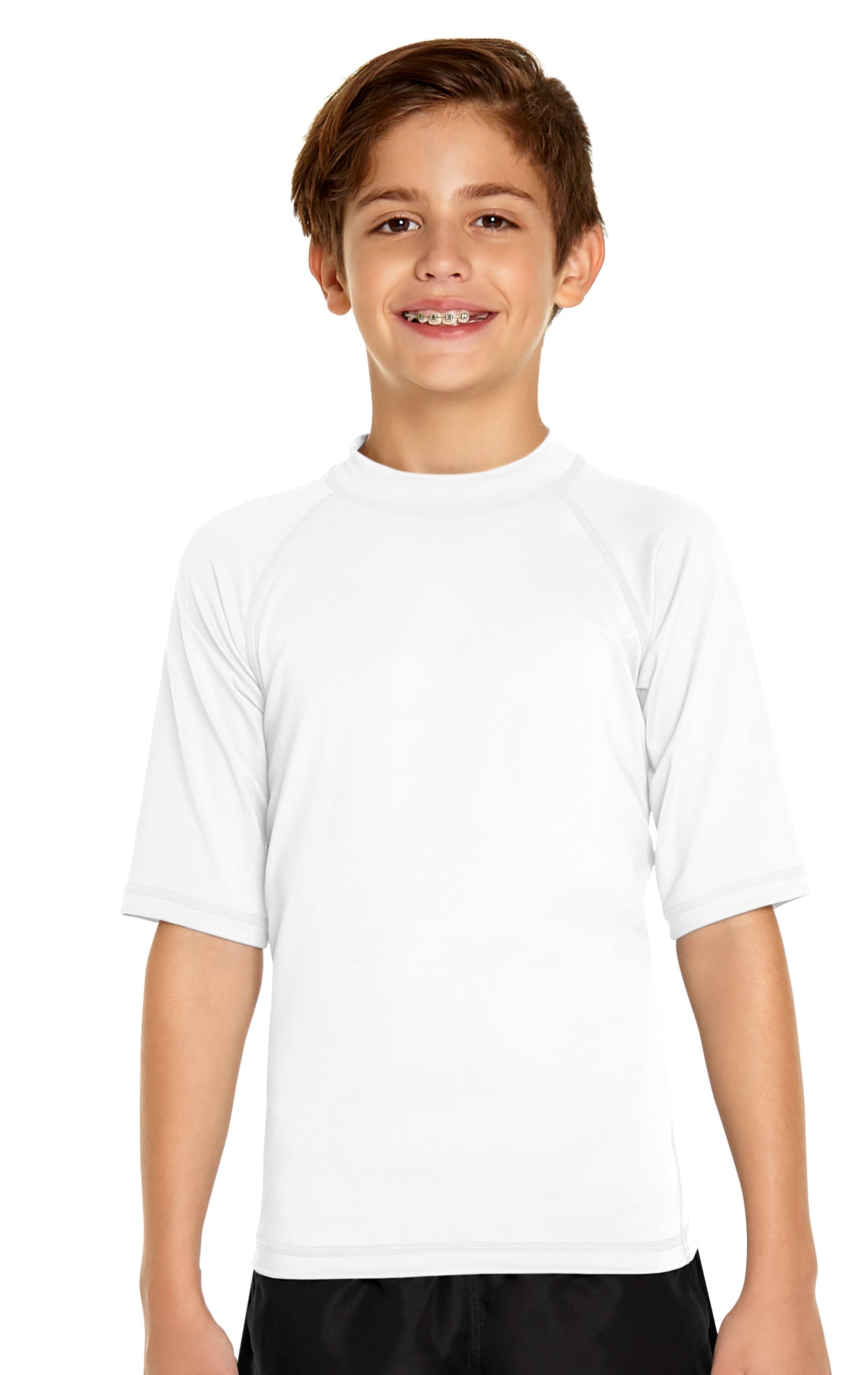 Rash Guard Short Sleeve White Wet Effect, Inc.