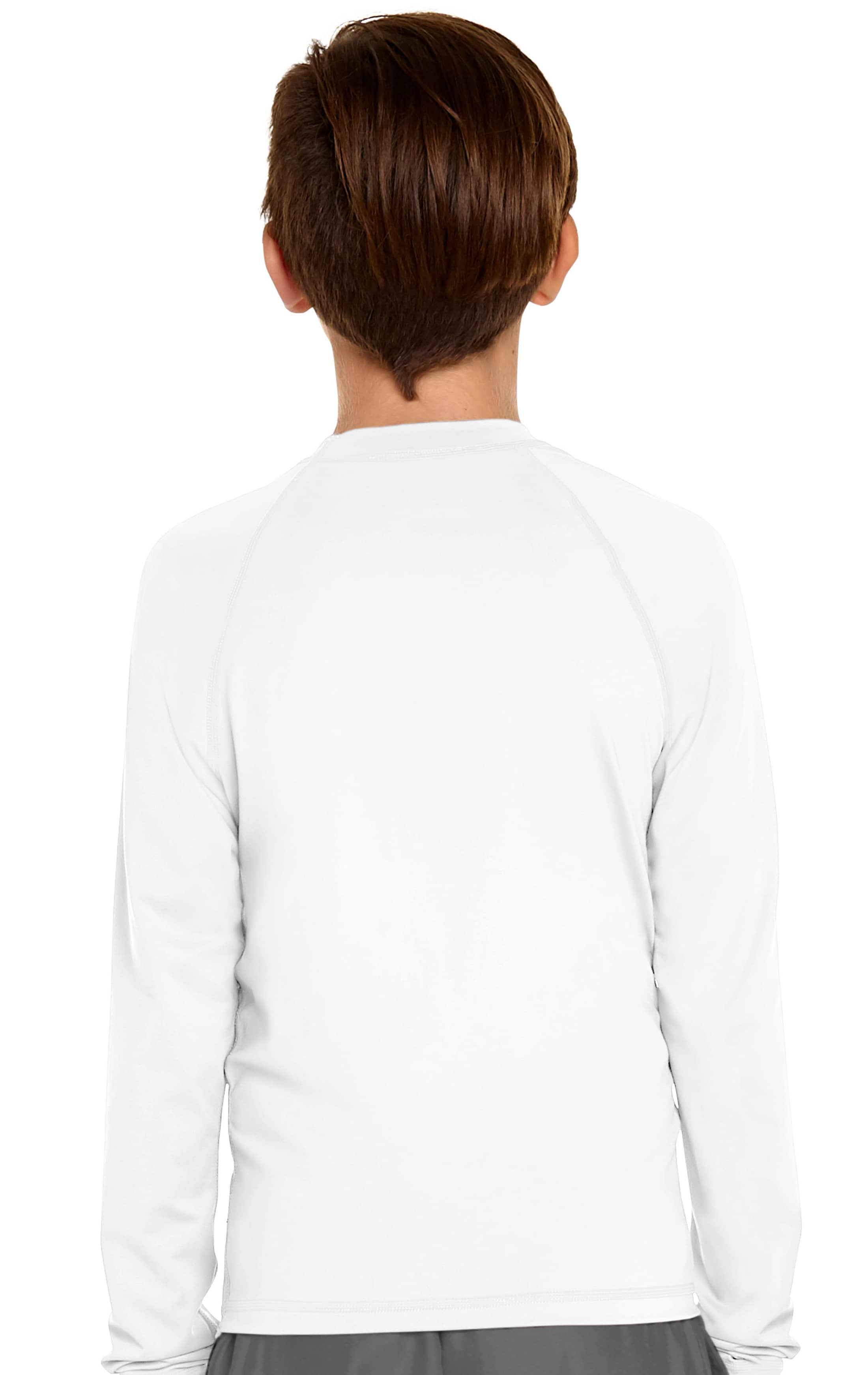 Rash Guard Long Sleeve White Wet Effect, Inc. Rash guards