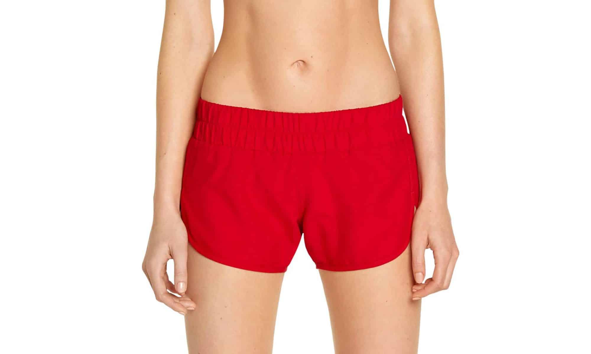 Women's Swim Short - Red