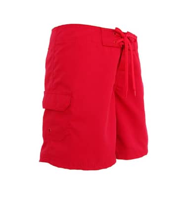Women's 7" Cargo Board Short - Red Women's 7" Cargo Board Short - Red