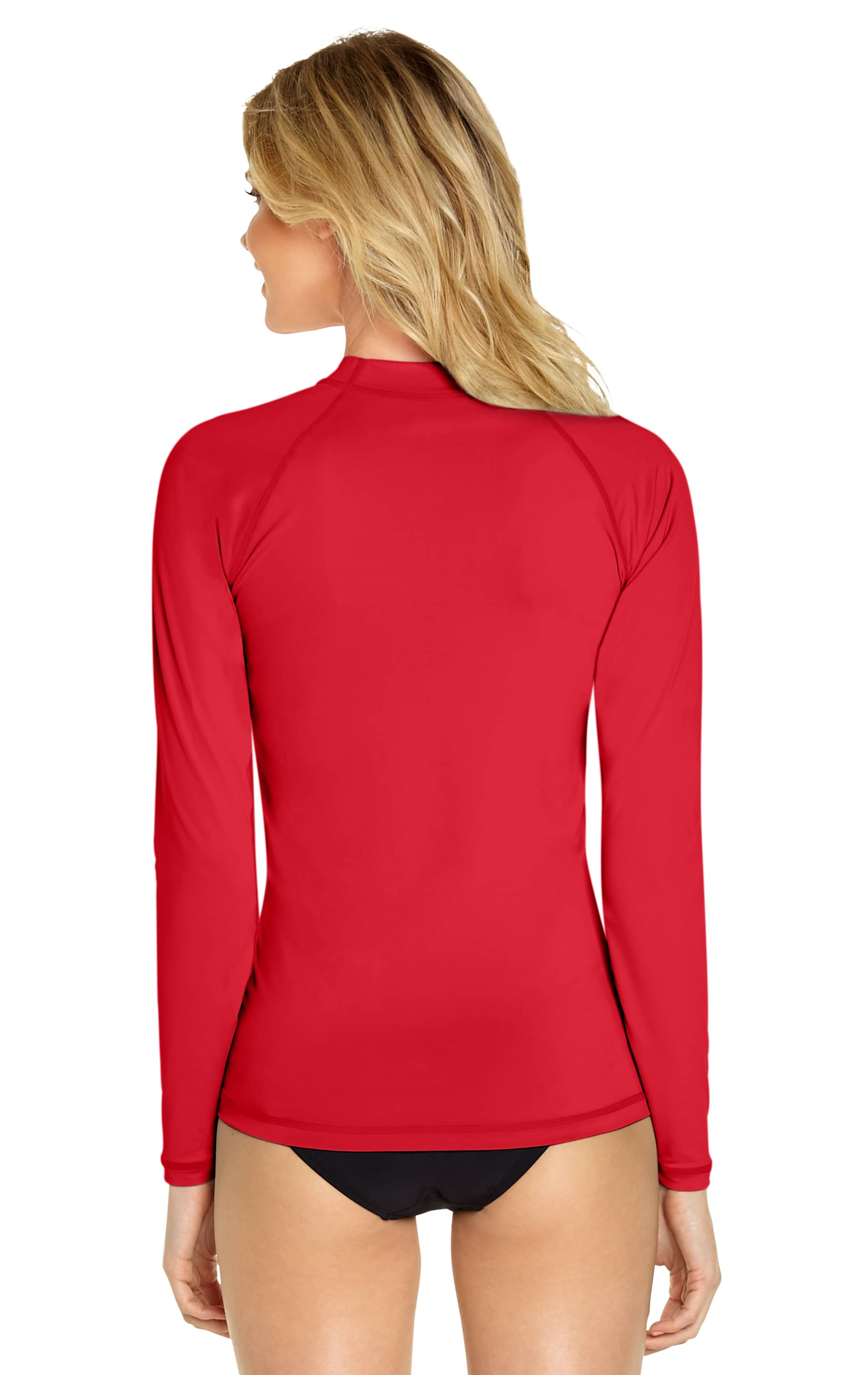 Rash Guard Long Sleeve Red Wet Effect, Inc.