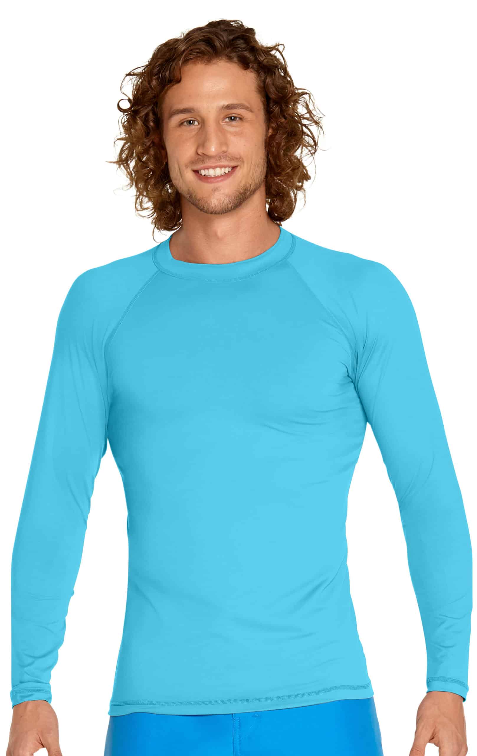 Women's Long Sleeve Rash Guard – Aqua - Wet Effect, Inc.